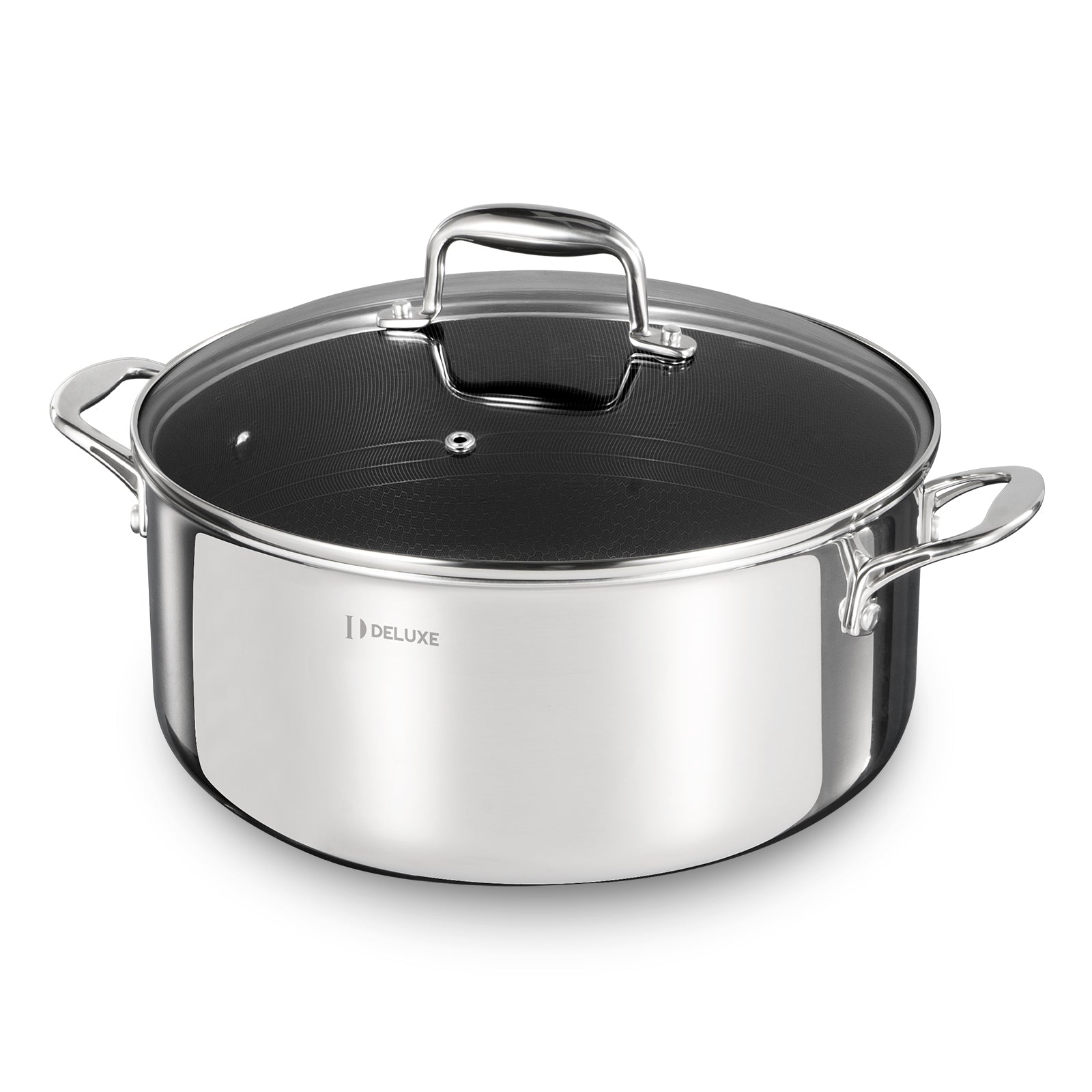 POT様 8 Qt Hybrid Ceramic Dutch Oven | Stainless Steel
