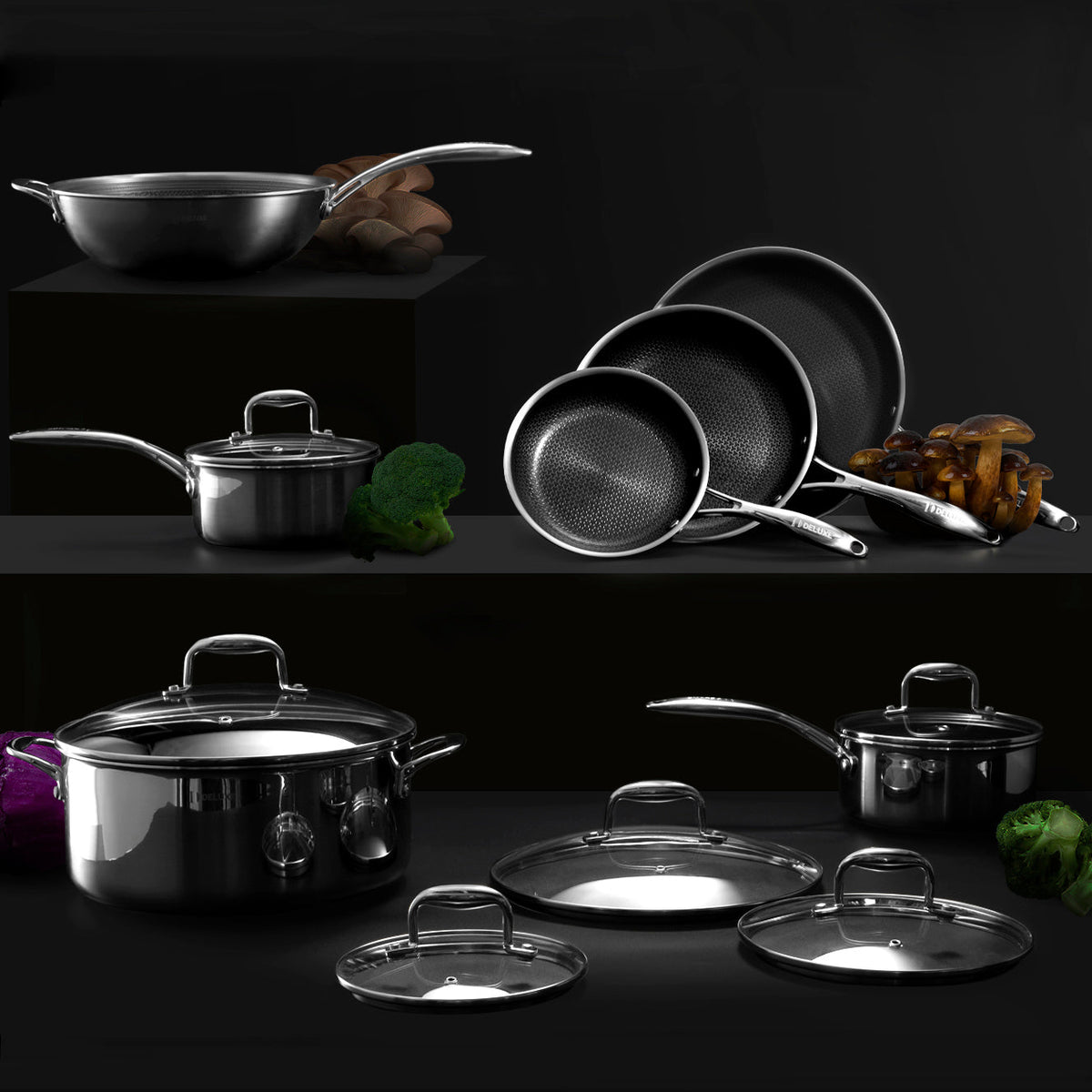 Nonstick Stainless Steel Cookware & Sets | All Products