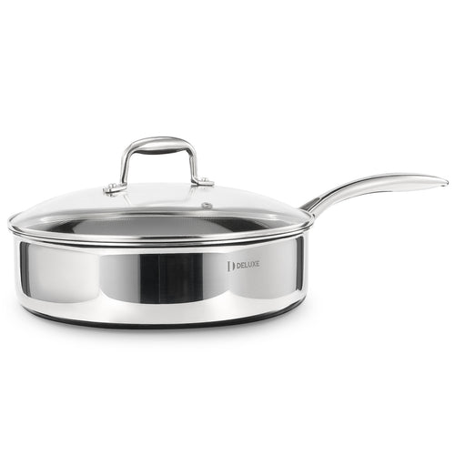 5 Qt Hybrid Deep Sauté Pan with Lid