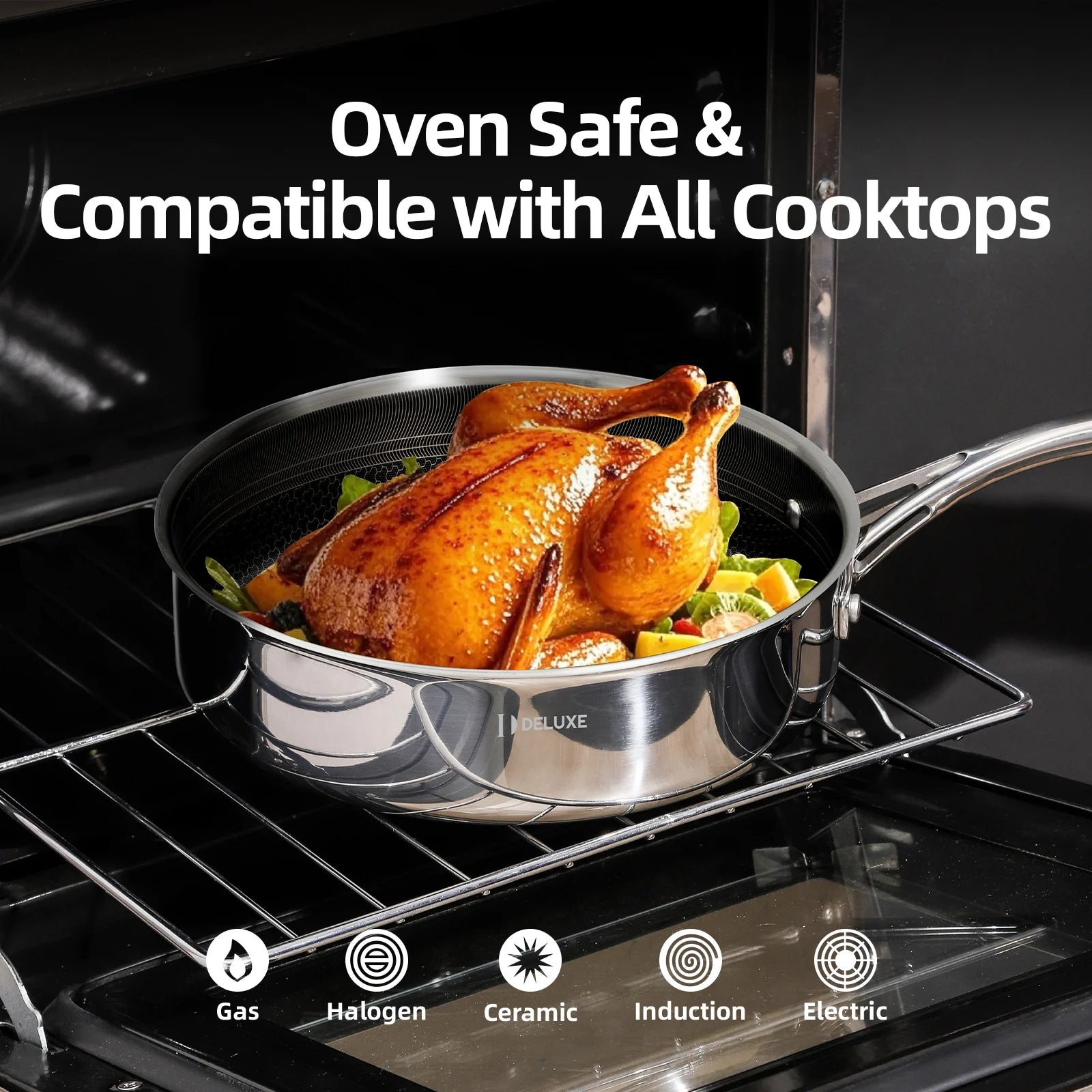 5 Qt Sauté Pan in oven