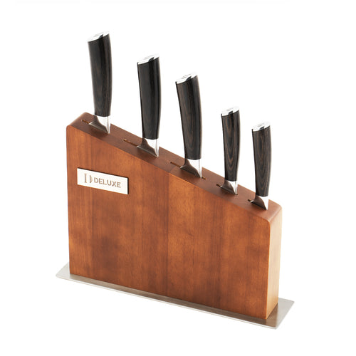 DELUXE 6 Pcs Kitchen Knife Sets - Deluxe Cookware
