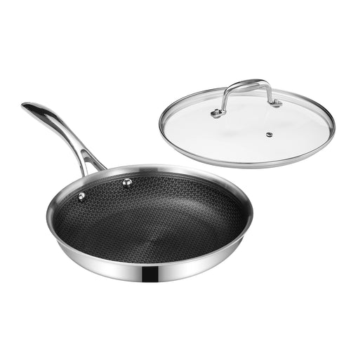 DELUXE Hybrid 10-Inch Fry Pan - Deluxe Cookware