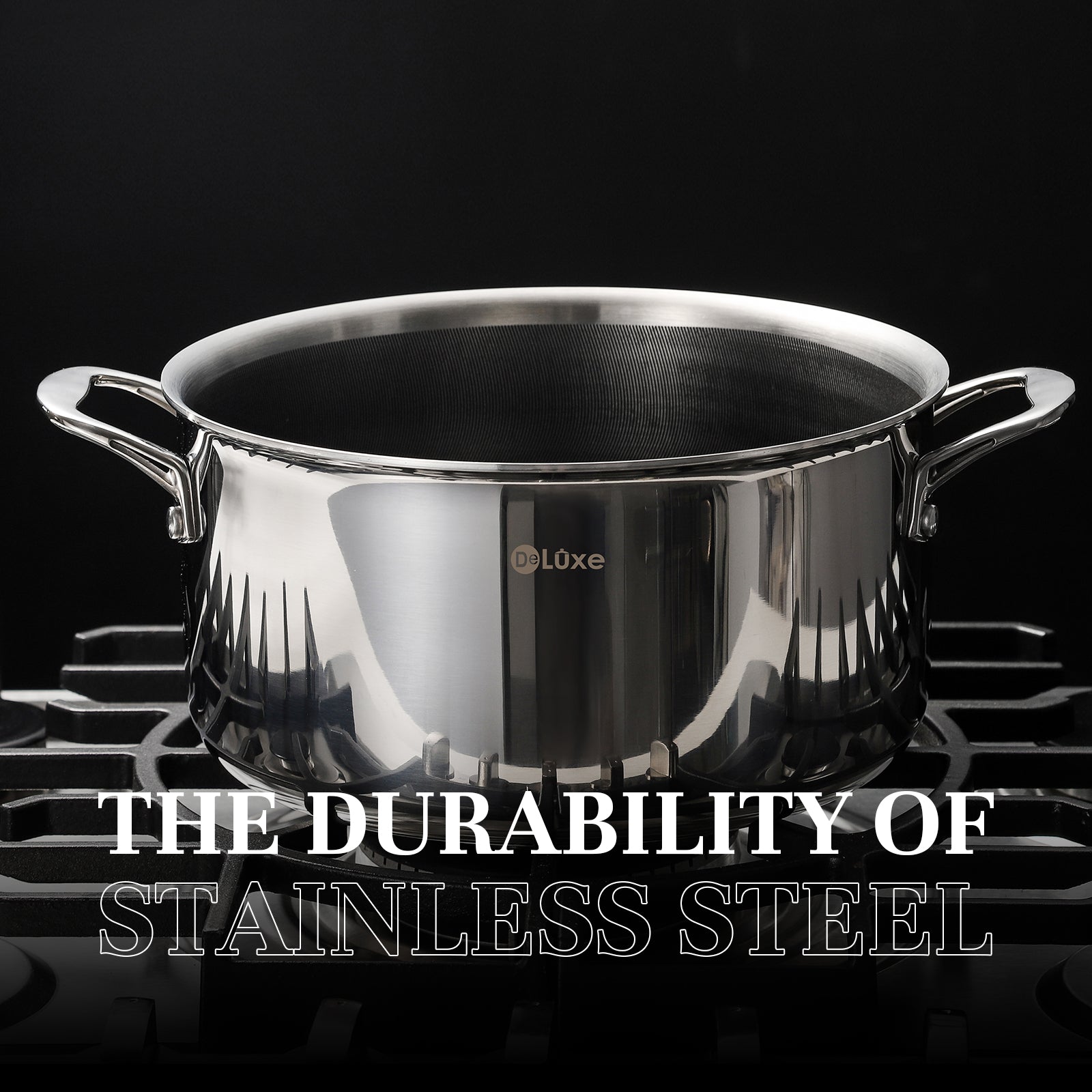 Deluxe Hybrid 5.4QT Dutch Oven - Deluxe Cookware