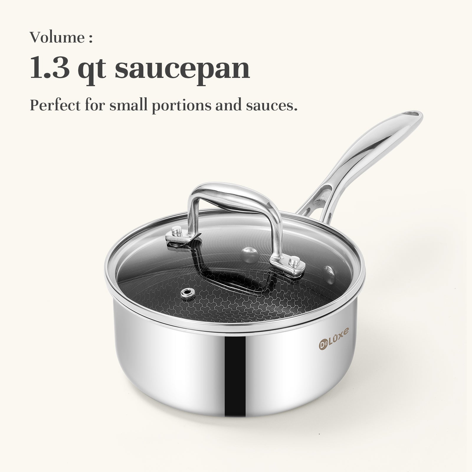 Deluxe Hybrid 6-Piece Pot Set - Deluxe Cookware