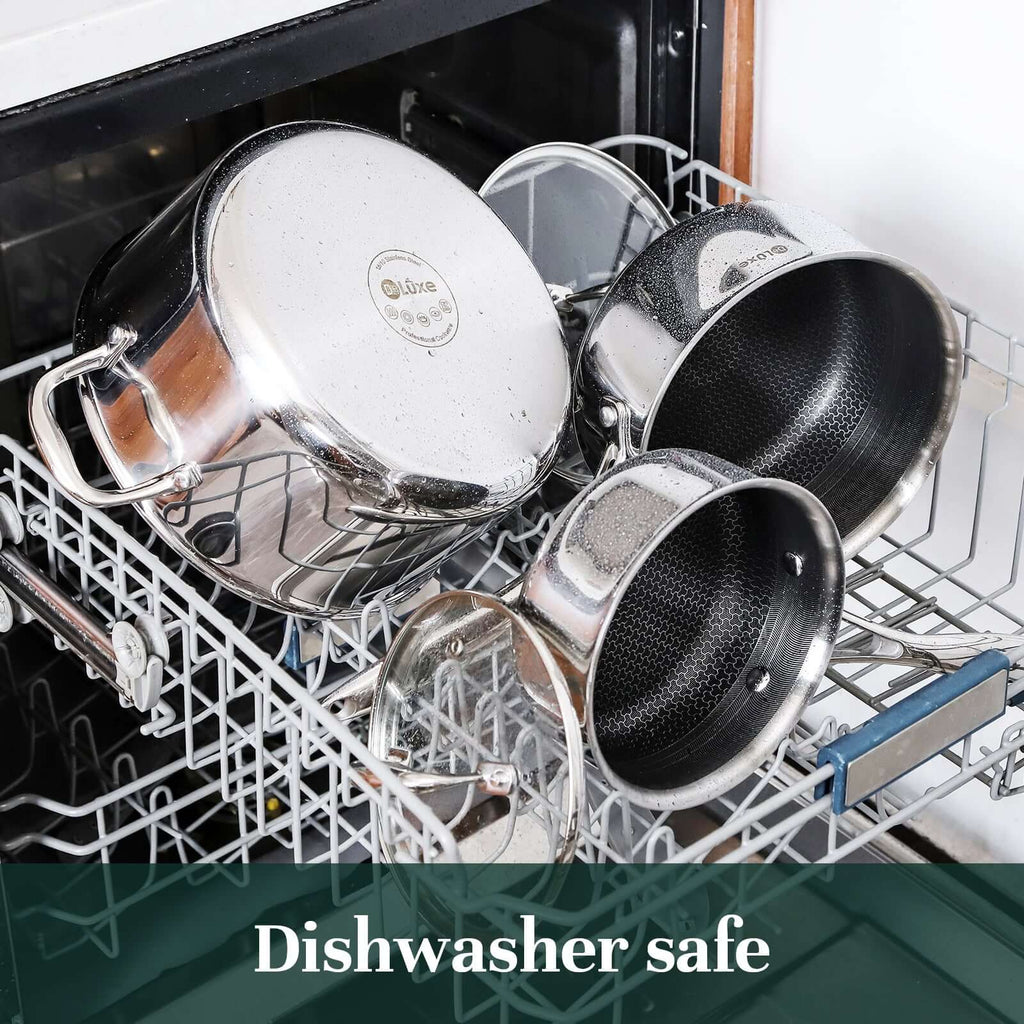 Deluxe Hybrid 6-Piece Pot Set dishwasher safe